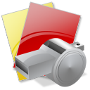 St. Marys Soccer Association whistle image